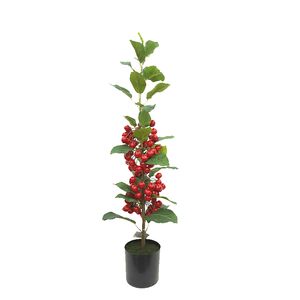 Arbre artificiel <span class=keywords><strong>en</strong></span> <span class=keywords><strong>pot</strong></span> de cerisier avec fruits, <span class=keywords><strong>petit</strong></span>, personnalisé, pour la décoration de cafés et d'hôtels, <span class=keywords><strong>en</strong></span> vente pour l'<span class=keywords><strong>extérieur</strong></span> - Product Image 3
