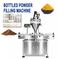 Équipement automatique de remplissage de poudre sèche et de scellage de bouchons pour bouteilles et boîtes de conserve, doseur à vis pour poudres alimentaires et chimiques