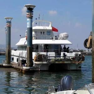 Catamarán de Pasajeros de <span class=keywords><strong>Segunda</strong></span> <span class=keywords><strong>Mano</strong></span> de 27m y 74 Asientos, Fabricado en Fibra de Vidrio, en Venta - Product Image 3