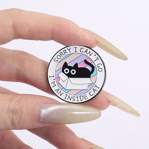 Sming Pins <span class=keywords><strong>Mi</strong></span> <span class=keywords><strong>vida</strong></span> está gobernada por Tiny Furry Overlords Esmalte Pin Demasiado FAB para tu negatividad Rechazar Insignia <span class=keywords><strong>de</strong></span> broche <span class=keywords><strong>de</strong></span> gato positivo - Product Image 5