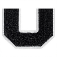 Étiquette de vêtement en feutre non tissé gaufré 3D personnalisée, forme rectangulaire, patch logo tissé découpé au laser