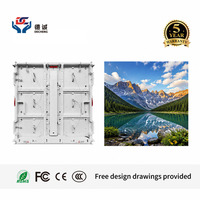 Écran d'affichage numérique intelligent à économie d'énergie, design portable, panneau vidéo mural, 100-240V AC, écran LED extérieur