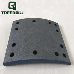 Nouvelles plaquettes de frein semi-métalliques sans amiante Treen pour poids lourds, référence 19036, de bonne qualité et à <span class=keywords><strong>prix</strong></span> abordable, garantie 2 ans - Product Image 1