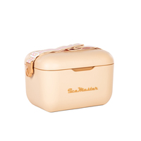 Glacière alimentaire portable moderne en plastique, 20L, sans BPA, réutilisable, isotherme et étanche, pour un stockage sûr des aliments lors des pique-niques