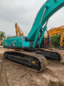 Excavadora Hidráulica Kobelco SK350D Usada de Alto Rendimiento, Motor, Caja de Cambios, PLC, Bomba Hidráulica, Rodamiento, Motor, Peso Operativo de 35t - Product Image 3