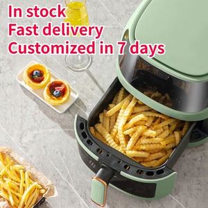 Nouveauté 2023 : Friteuse à air numérique Sliver Crest 8L 2400W avec fenêtre de visualisation pour cuisine - Product Image 3