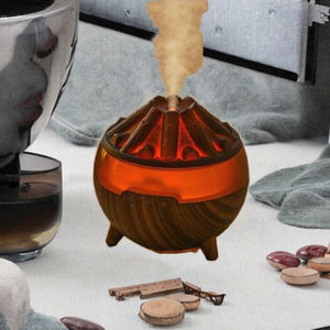 Diffuseur d'arômes purificateur d'air volcan miniature 300 ml, à piles, en plastique, silencieux, pour usage domestique et hôtelier, pour huiles essentielles - Product Image 3