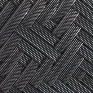 Synthetic Rattan Wicker Material Plastic Rattan Strip For Garden Sets