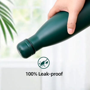 Frasco de vacío de 500ml personalizado al por mayor, botella de agua de acero inoxidable aislada, botella de bebida deportiva para gimnasio en forma de Cola de 17oz - Product Image 2