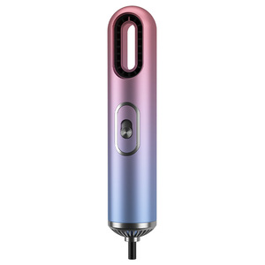 Sèche-cheveux professionnel ionique de salon, trois vitesses, brosse lissante thermostatique 3 en 1, séchage rapide - Product Image 2
