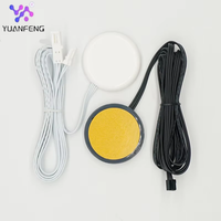 Interruptor táctil de partición 12V-24V IP5 de PC con material ignífugo, sin perforaciones, con control por gestos de aire, 60W para armario