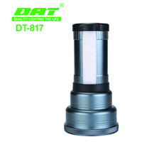 DT-817 100W blanc laser Led projecteur Rechargeable en aluminium torche lumière extérieure longue portée lampe de poche avec USB