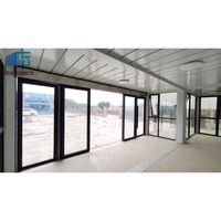 Maisons préfabriquées modernes de luxe en structure légère en acier, modulaires, prêtes à l'emploi, fabriquées au Brésil, en kit, type conteneur