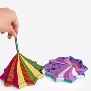 Rompecabezas de Plástico Educativo de Alta Calidad, Plegable, Poligonal y Colorido, con Ilusión 3D, para Aliviar el Estrés, para Niños Mayores de 14 Años, Unisex - Product Image 3