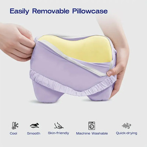 Bantal Kaki Busa Memori Cocok untuk Tidur Menyamping dan Tidur Telentang, Mengurangi Tekanan Pinggul, Lutut, dan Sendi, Desain Ortopedi - Product Image 3