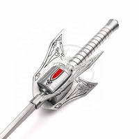Réplique d'arme de Weiss Schnee de RWBY, Myrtenaster, rapier, entièrement en métal, épée d'anime fantastique