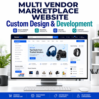 Diseño y Desarrollo de Sitios Web de Mercado de Comercio Electrónico Multivendedor Personalizados con Integración de Vendedores y Catálogo de Productos