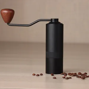 Machine à café expresso manuelle, haut de gamme, Super lisse, Machine réglable, moulin à grains de café manuel
