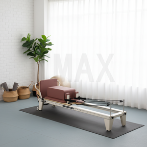 Tmax Vente directe d'usine Utilisation commerciale Couleur blanche Appareil de <span class=keywords><strong>Pilates</strong></span> Reformer en aluminium pour studio et salle de sport - Product Image 5