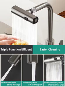 Nuevo Grifo de Cocina Moderno 2026 con Control por App, Válvula Cerámica Extraíble, Sensor Automático, Ahorro de Energía, Sin Contacto para Fregadero, MOQ 100 - Product Image 3