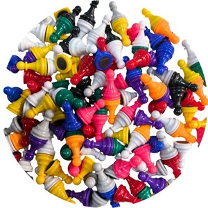 Venta Directa de Fábrica: Accesorios para Juego de Damas, Piezas de <span class=keywords><strong>Ludo</strong></span>, Letras en Inglés, Piezas Magnéticas para Ajedrez, Componentes - Product Image 6