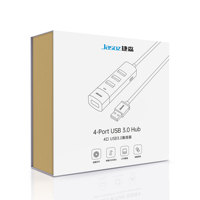Adaptador de estación de acoplamiento 4 en 1 USB 3,0 Cable extensor de 1M 1,5 M con concentrador USB 3,0 multipuerto para unidad Flash disponible