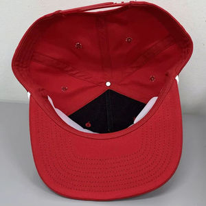 Gorra Trucker de 5 Paneles Personalizable con Bordado de Animales en Algodón/Nailon Rojo, con Cuerda, Personalizable al por Mayor, Gorra Snapback con Cuerda 256 - Product Image 6