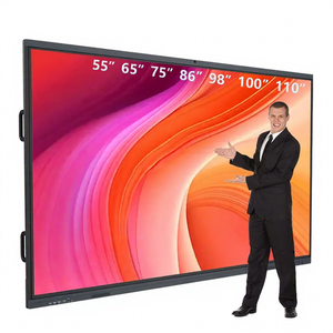 Pizarra Interactiva 4K LCD Infrarroja y Táctil de 20 Puntos, Pizarra Inteligente Android para Escuelas y Oficinas - Product Image 1