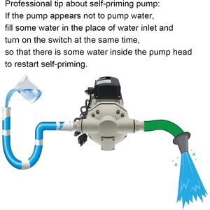 Bomba de diafragma de 10.6 GPM, 115 VCA, 23 PSI, con salida de 1 pulgada, autocebante, eléctrica, para riego. - Product Image 6