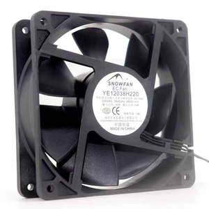 Ventilador axial Snowfan Ec Fan Ye12038h220 220V 4500 RPM para máquina de soldar de 12 cm - Product Image 1