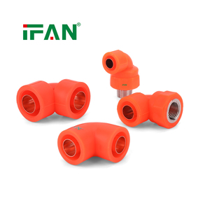 IFAN Fournisseur Professionnel de Raccords de Tuyauterie en Plastique PPR Orange Personnalisés <span class=keywords><strong>pour</strong></span> l'Eau, Coude et <span class=keywords><strong>Raccord</strong></span> en Cuivre PPR - Product Image 5