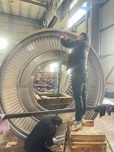 قلب غشائي لتوربينات توليد الكهرباء لوحدة محطة الطاقة، محرك توربيني بخاري، مضخة، تحويل الكتلة الحيوية إلى غاز - Product Image 6