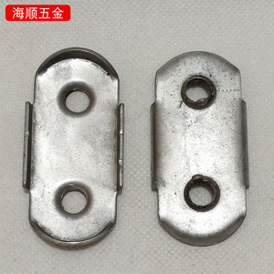 Conector de metal de hierro Haisun Hardware con tuerca integrada para tubo cuadrado, de un solo orificio, para fijación de tuberías - Product Image 2