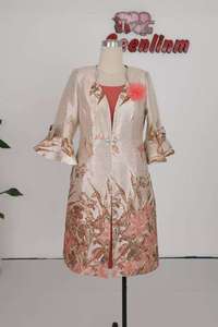 Conjuntos de Lujo para Mujer Talla Grande, Vestido de Estilo Africano, Trajes con Chaqueta Larga para Mujer Talla Grande - Product Image 5