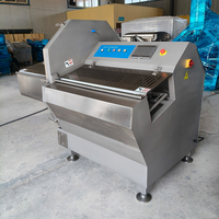 Machine à découper les os et la viande congelée en acier inoxydable pour boucherie, idéale pour les côtes de porc