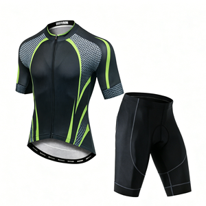 Wholesale Chafe-free stretch Tailored Fit Cycle Wear Unisex Customizable Full Zip Jersey Shock <b>Pad</b> Shorts Multi-Scenario Bike - Product Image 2