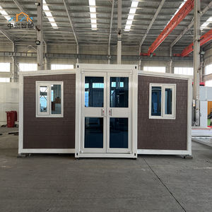 モダン40フィート20フィート拡張可能コンテナハウスプレハブポータブルスチールオフィスとヴィラホームバスルーム付きリビング用 - Product Image 2