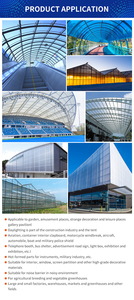 <span class=keywords><strong>Plaque</strong></span> solide en <span class=keywords><strong>polycarbonate</strong></span> transparente anti-UV résistante aux chocs, fabriquée en Chine, pour puits de lumière, abris de voiture et toitures. - Product Image 5
