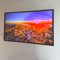 Écran de projection UST à cadre fixe pliable en PVC ALR à longue portée, 120 pouces, Tri-Chroma 8K 4K UHD pour téléviseur laser et home cinéma