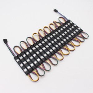 Chất lượng cao <span class=keywords><strong>SMD5050</strong></span> tiêm <span class=keywords><strong>LED</strong></span> MODULE RGB đầy đủ màu sắc 0.72 Wát 12V IP67 không thấm nước 3LED quảng cáo ngoài trời trang trí dấu hiệu - Product Image 3