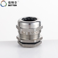 Presse-étoupe étanche à bas prix en acier inoxydable 304, anti-explosion, M36*2 pour câbles de 15-22 mm, fixation et étanchéité