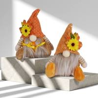 Pendentif gnome en tricot pour Thanksgiving en gros - Décoration suspendue de Noël, gnome festif, ornement nordique pour la maison - Fournisseur