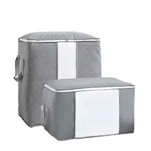 مخصص طوي البطانيات خزانة الملابس منظم لحاف المنزل غير المنسوجة حقيبة التخزين