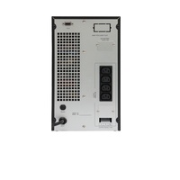 UPS en Línea de Doble Conversión de 2kVA, Onda Sinusoidal Pura, Alta Frecuencia, PF1, Fuente de Alimentación de Respaldo Estable para Servidores y Sistemas Informáticos