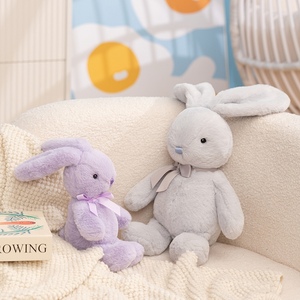 OEM ODM Custom 2026 Soft Stuffed Animal <strong>Rabbit</strong> Plushie Long Ear Easter Bunny with Mesh Lining Custom Plush <strong>Toys</strong> Manufactures Cpc - Product Image 4