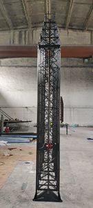 12m 30m 40m 500kg charge utile antennes de communications radio manivelle électrique en acier <span class=keywords><strong>tour</strong></span> télescopique pour déploiement mobile rapide - Product Image 2