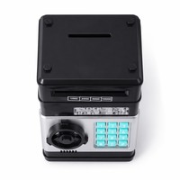 Nouvelle tirelire ATM intelligente améliorée pour enfants, coffre-fort électronique avec mot de passe, jouet éducatif pour la gestion financière, cadeau