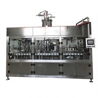 Équipement de remplissage industriel à piston, entièrement automatique, adapté aux boissons, à l'huile de cuisson, au sirop et à l'alcool, personnalisation OEM ODM