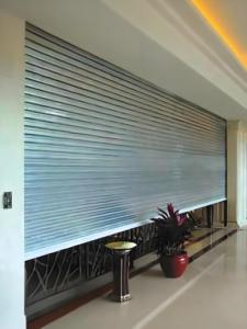 Cho chứng nhận 3hr lửa đánh giá thép mạ kẽm cán màn trập cửa cho các tòa nhà thương mại và công nghiệp - Product Image 2