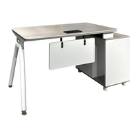 Table de bureau moderne pour patron, Table d'étude d'apprentissage, Table d'ordinateur avec tiroir, offre spéciale